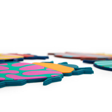 Balvi Balvi - onderzetters - the beetles (set van 4) Balvi Balvi - onderzetters - the beetles (set van 4)