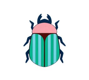 Balvi Balvi - panonderzetter - the beetles pink Balvi Balvi - panonderzetter - the beetles pink