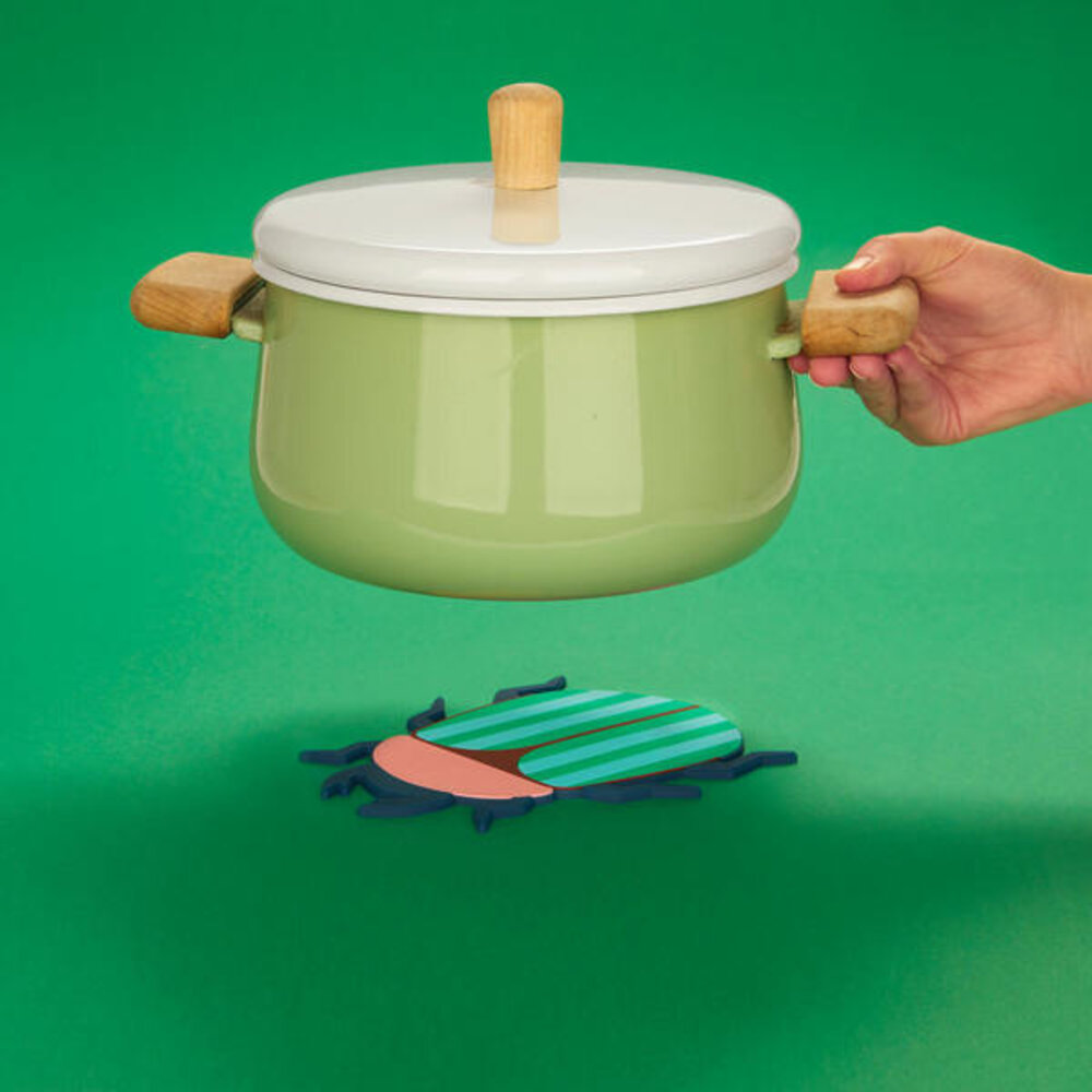 Balvi Balvi - panonderzetter - the beetles pink