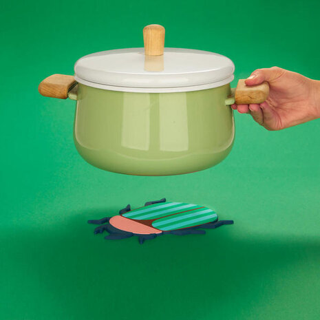 Balvi Balvi - panonderzetter - the beetles pink