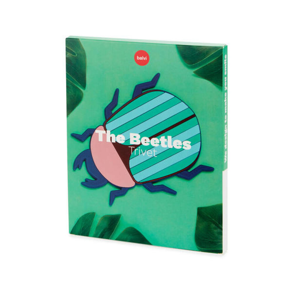 Balvi Balvi - panonderzetter - the beetles pink