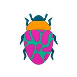 Balvi Balvi - panonderzetter - the beetles orange