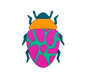 Balvi Balvi - panonderzetter - the beetles orange