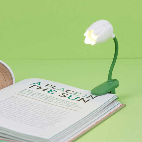 Balvi Balvi - boekenlampje - tulp white Balvi Balvi - boekenlampje - tulp white