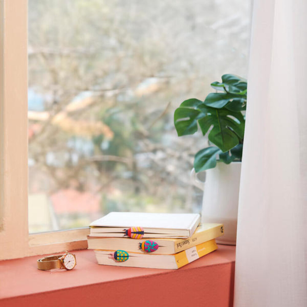 Balvi Balvi - boekenlegger - the beetles (set van 3) Balvi Balvi - boekenlegger - the beetles (set van 3)