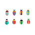 Balvi - drinkmarkers - the beetles (set van 8) Balvi - drinkmarkers - the beetles (set van 8)