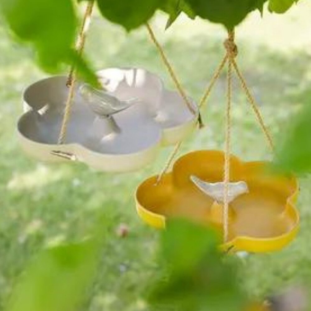 Point Virgule Point Virgule - bamboevezel vogelbad (ø 23 cm) - okergeel Point Virgule Point Virgule - bamboevezel vogelbad (ø 23 cm) - okergeel