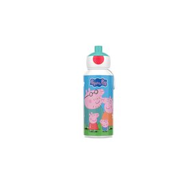 Mepal Mepal - drinkfles pop-up campus 400 ml - peppa big Mepal Mepal - drinkfles pop-up campus 400 ml - peppa big