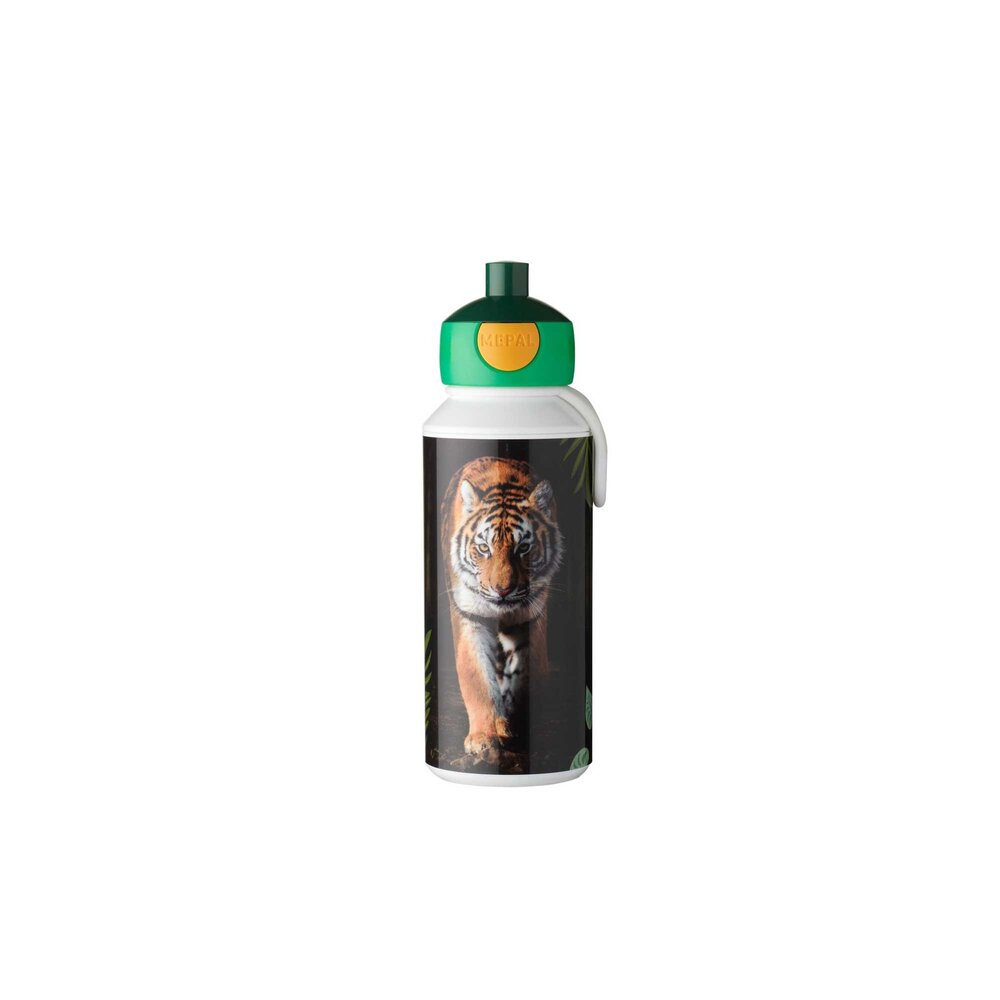 Mepal Mepal - drinkfles pop-up campus 400 ml - wild tiger Mepal Mepal - drinkfles pop-up campus 400 ml - wild tiger