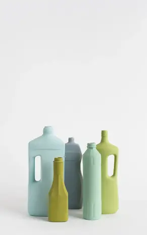Foekje Fleur Foekje Fleur - porcelain bottle vase - #25 moss Foekje Fleur Foekje Fleur - porcelain bottle vase - #25 moss