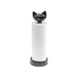 Koziol Koziol - keukenrolhouder miaou - cosmos black Koziol Koziol - keukenrolhouder miaou - cosmos black