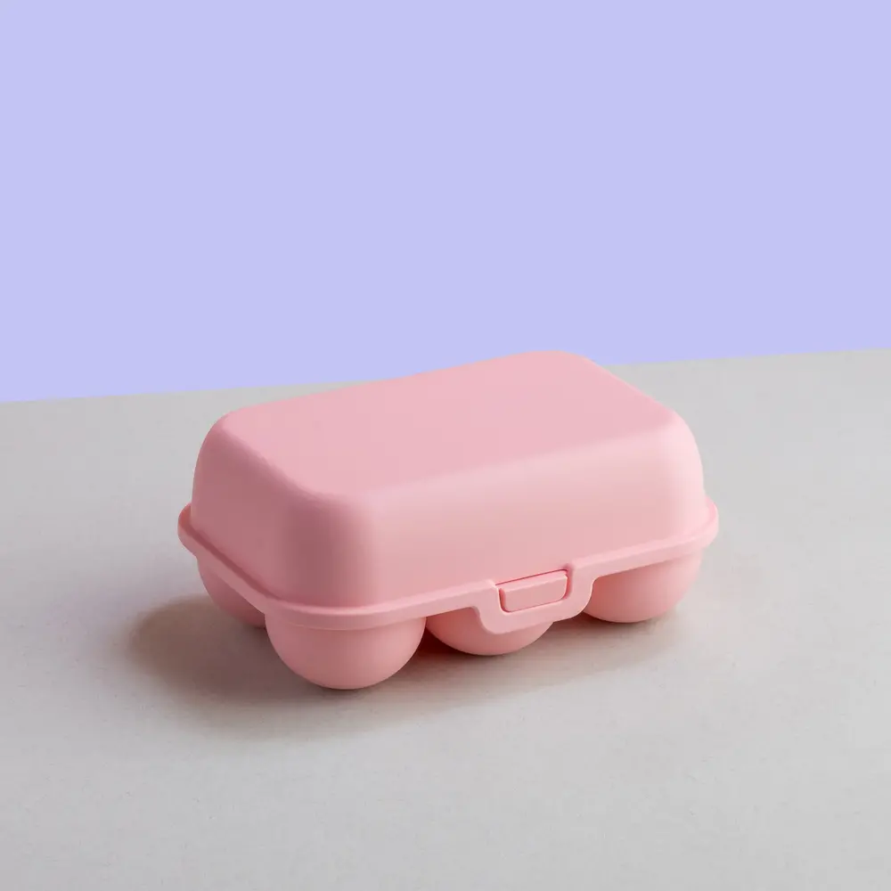 Koziol Koziol - eggs to go eierdoos mini - sweet pink Koziol Koziol - eggs to go eierdoos mini - sweet pink