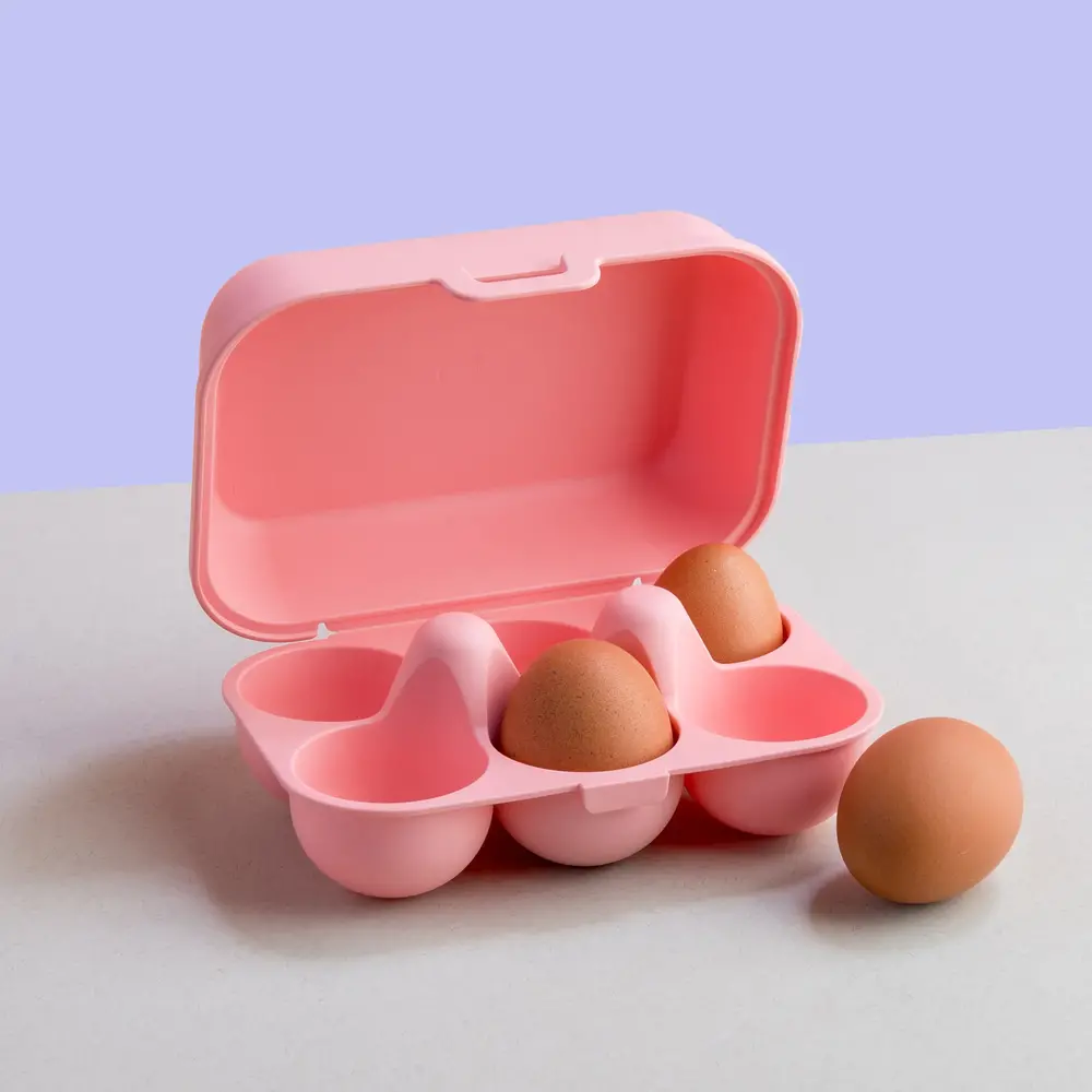 Koziol Koziol - eggs to go eierdoos mini - sweet pink Koziol Koziol - eggs to go eierdoos mini - sweet pink