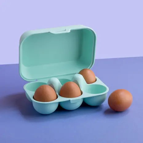 Koziol Koziol - eggs to go eierdoos mini - sweet green Koziol Koziol - eggs to go eierdoos mini - sweet green