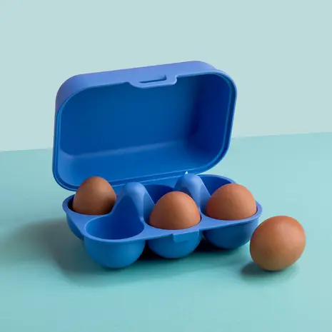 Koziol Koziol - eggs to go eierdoos mini - strong blue