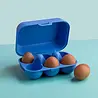 Koziol Koziol - eggs to go eierdoos mini - strong blue Koziol Koziol - eggs to go eierdoos mini - strong blue