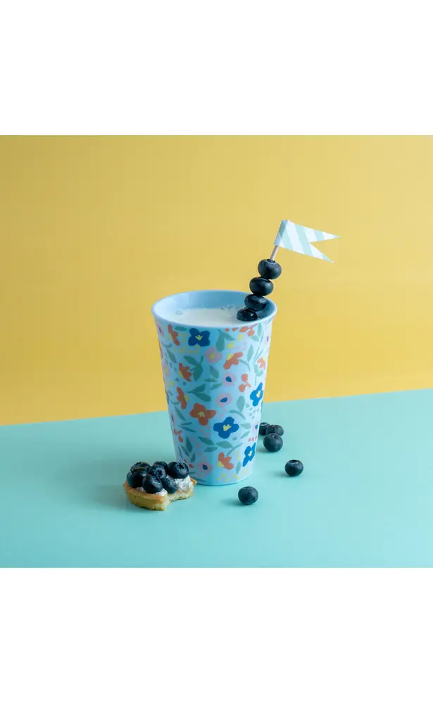 Koziol Koziol - nora beker L - blooms (450 ml) Koziol Koziol - nora beker L - blooms (450 ml)