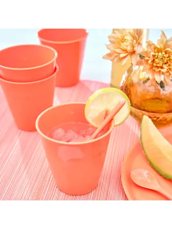 Koziol Koziol - nora beker M - strong coral (300 ml)