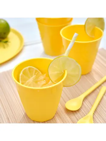 Koziol Koziol - nora beker M - strong yellow (300 ml) Koziol Koziol - nora beker M - strong yellow (300 ml)