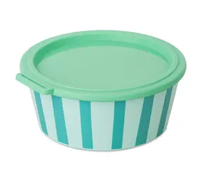 Koziol Koziol - nora schaal met deksel - stripes (1300 ml) Koziol Koziol - nora schaal met deksel - stripes (1300 ml)