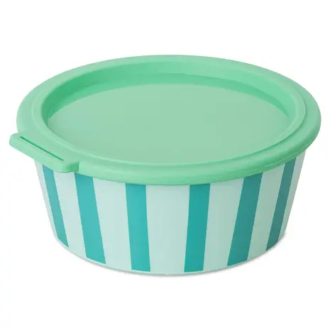 Koziol Koziol - nora schaal met deksel - stripes (1300 ml) Koziol Koziol - nora schaal met deksel - stripes (1300 ml)