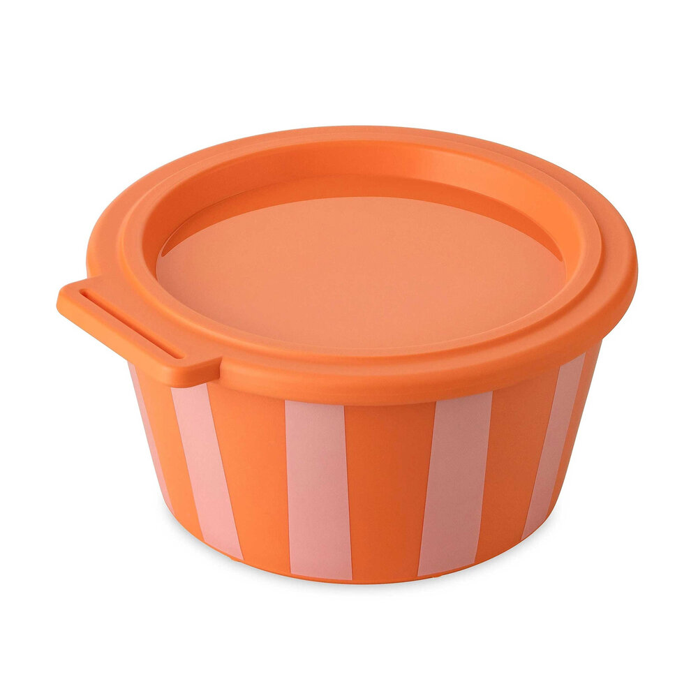 Koziol Koziol - nora schaal met deksel - stripes (700 ml) Koziol Koziol - nora schaal met deksel - stripes (700 ml)