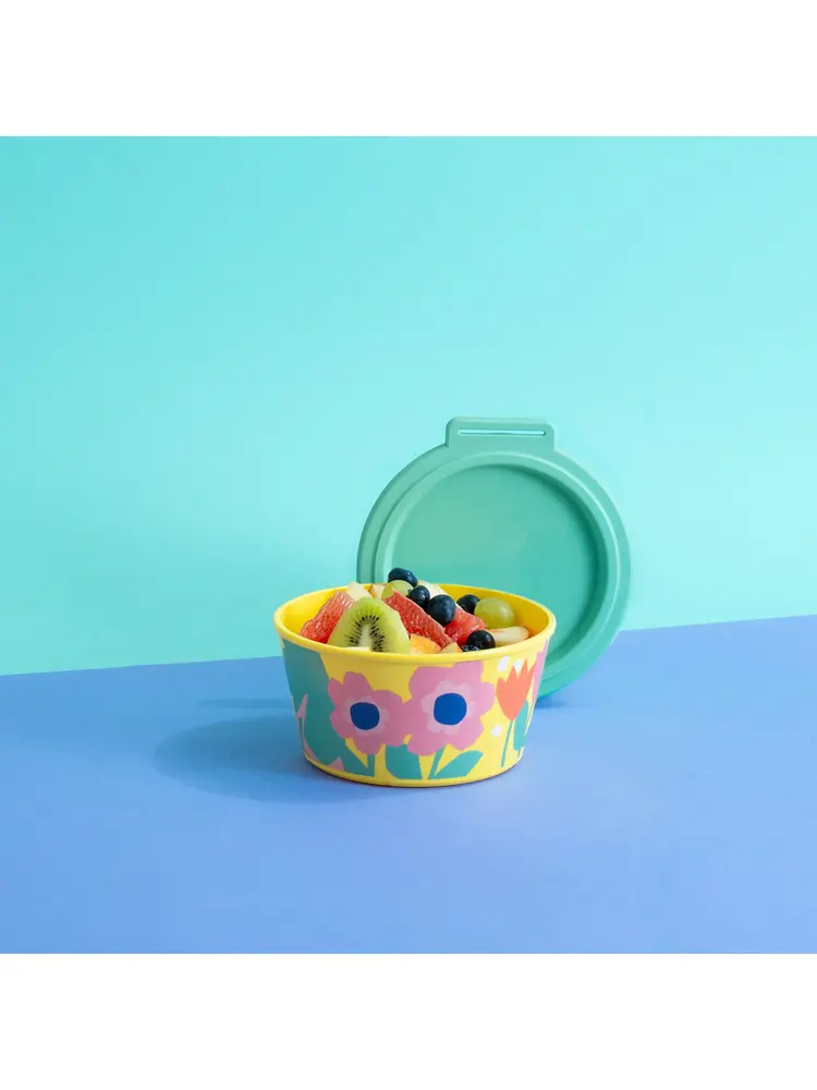 Koziol Koziol - nora schaal met deksel - blooms (700 ml)