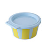 Koziol Koziol - nora schaal met deksel - stripes (250 ml) Koziol Koziol - nora schaal met deksel - stripes (250 ml)