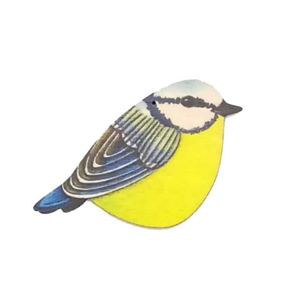 Ask a duck Ask a duck - houten hanger - pimpelmees Ask a duck Ask a duck - houten hanger - pimpelmees