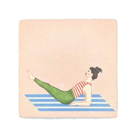 Ask a duck Ask a duck - tegel natuursteen - yoga Ask a duck Ask a duck - tegel natuursteen - yoga