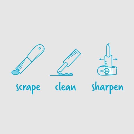 Dreamfarm Dreamfarm - cleana zelfslijpend - groen Dreamfarm Dreamfarm - cleana zelfslijpend - groen