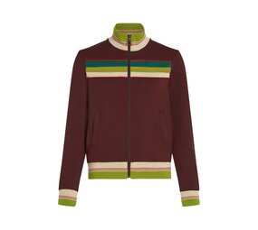 King Louie King Louie - colorblock coljack daytona sweat - porto red King Louie King Louie - colorblock coljack daytona sweat - porto red