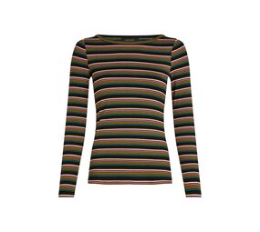 King Louie King Louie - lili tee frostine stripe - woodbine green King Louie King Louie - lili tee frostine stripe - woodbine green