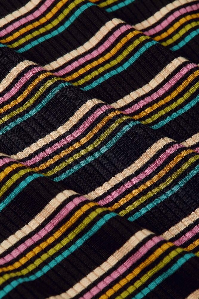 King Louie King Louie - lili tee frostine stripe - woodbine green