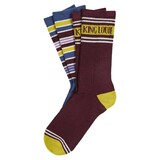 King Louie King Louie - socks 2-pack logo - porto red King Louie King Louie - socks 2-pack logo - porto red