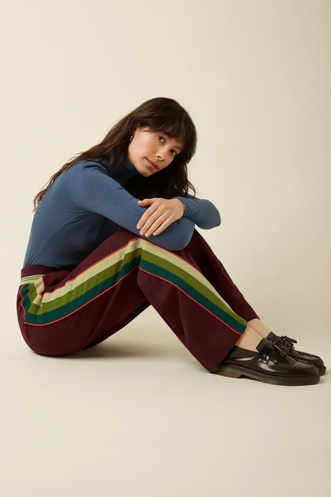 King Louie King Louie - sweat pants daytona sweat - porto red King Louie King Louie - sweat pants daytona sweat - porto red