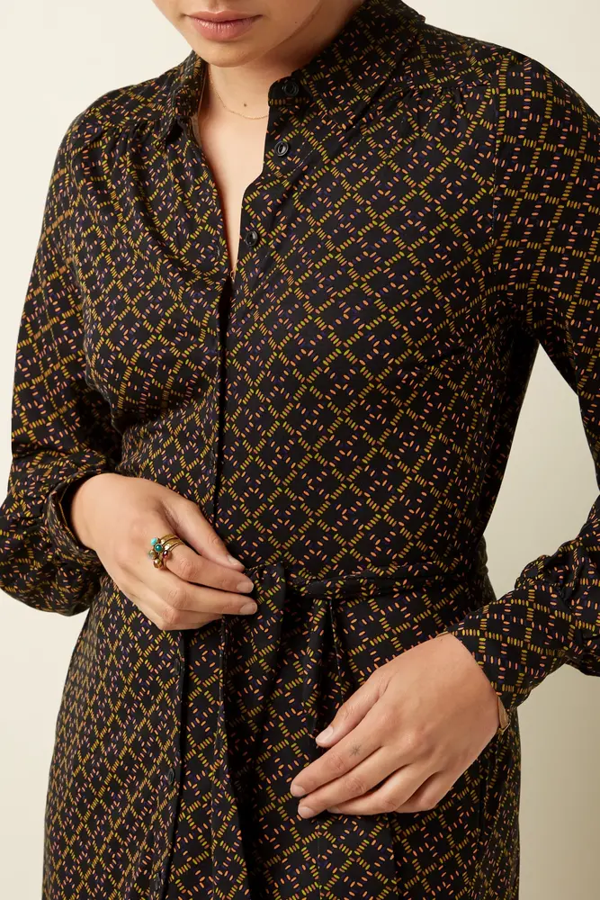 King Louie King Louie - maisie dress dynamo - black