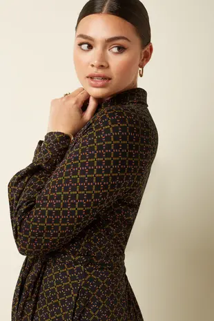 King Louie King Louie - maisie dress dynamo - black