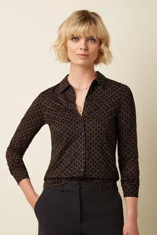 King Louie King Louie - blouse dynamo - black King Louie King Louie - blouse dynamo - black