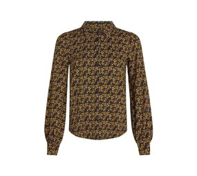 King Louie King Louie - maisie blouse mirth jersey - rhodonite blue King Louie King Louie - maisie blouse mirth jersey - rhodonite blue