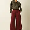 King Louie King Louie - maisie blouse mirth jersey - rhubarb red King Louie King Louie - maisie blouse mirth jersey - rhubarb red