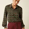 King Louie King Louie - maisie blouse mirth jersey - rhubarb red King Louie King Louie - maisie blouse mirth jersey - rhubarb red
