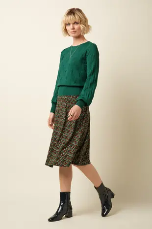 King Louie King Louie - juno skirt mirth - rhubarb red