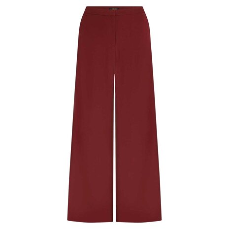 King Louie King Louie - peppa pants woven crepe - cabernet red King Louie King Louie - peppa pants woven crepe - cabernet red