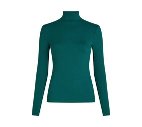 King Louie King Louie - rollneck top uni rib - spruced green King Louie King Louie - rollneck top uni rib - spruced green