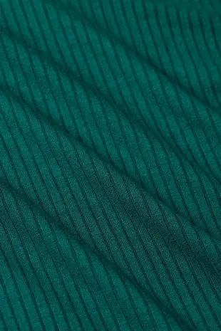 King Louie King Louie - rollneck top uni rib - spruced green King Louie King Louie - rollneck top uni rib - spruced green