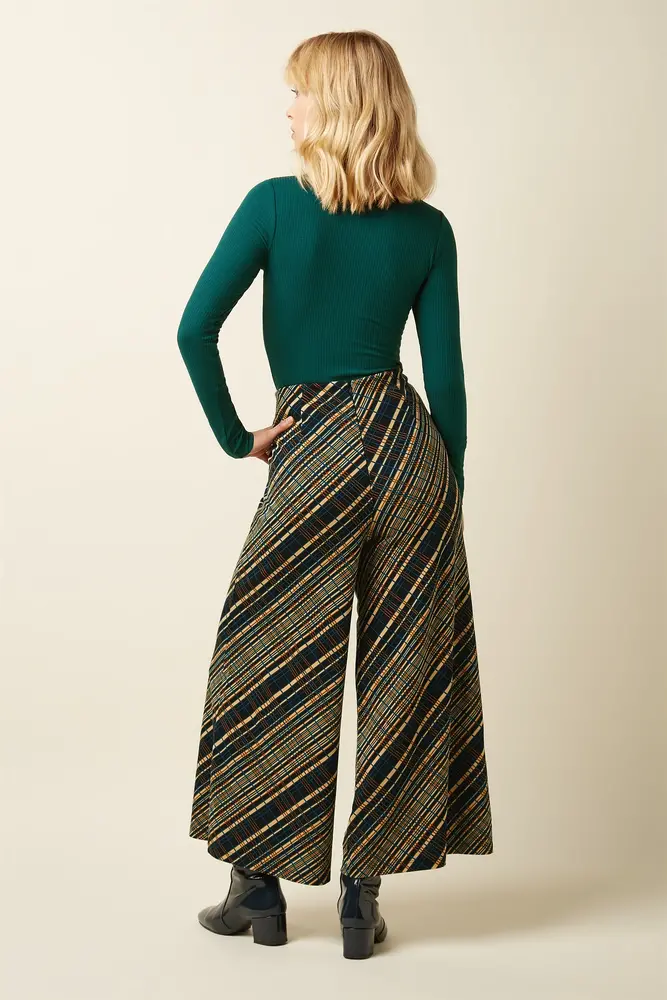 King Louie King Louie - rollneck top uni rib - spruced green King Louie King Louie - rollneck top uni rib - spruced green