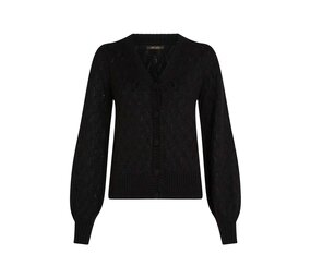 King Louie King Louie - cardi v farfalle - black King Louie King Louie - cardi v farfalle - black