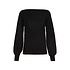 King Louie - erin top farfalle - black
