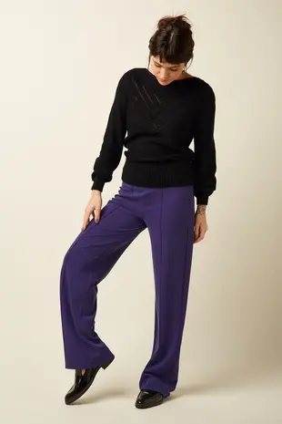 King Louie King Louie - erin top farfalle - black